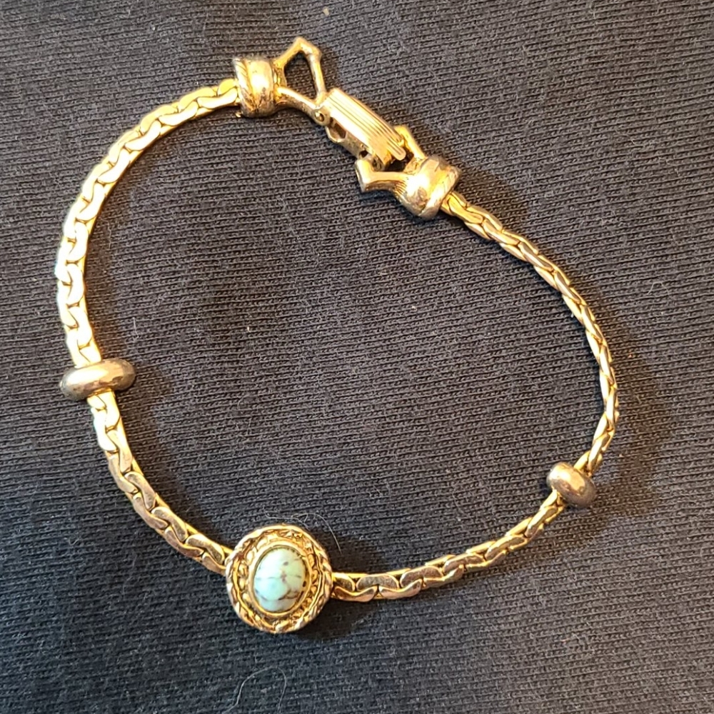 Vintage goldette gold plate bracelet